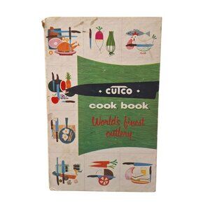 Cutco Cook Book Recipes Finest Cutlery Knife 1956 Meat Guide Learn Hardcover